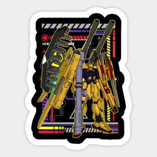 The MSN-00100 (MSN-100, MSN-001) Hyaku Shiki Sticker